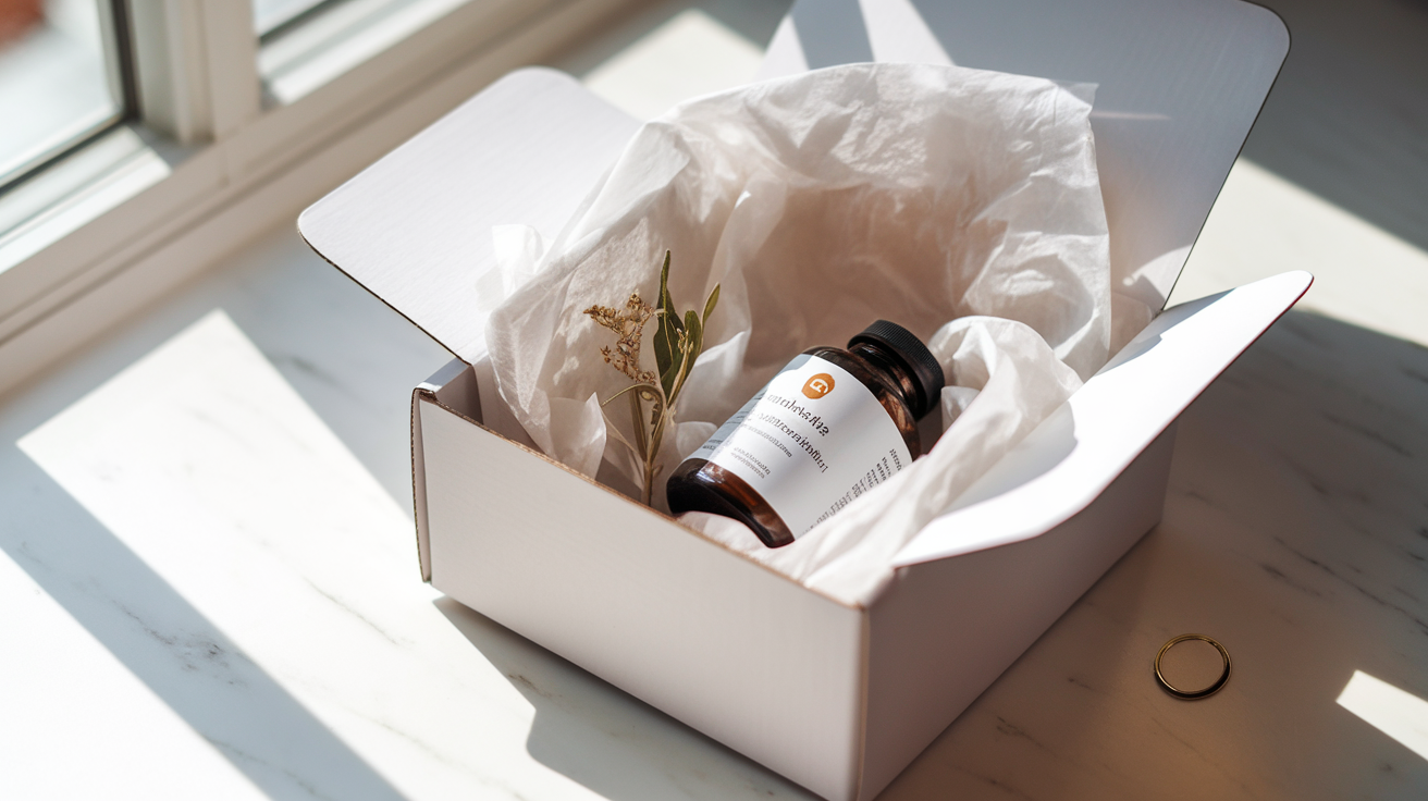 Embalagem de entrega do CogniFocus Pro